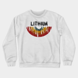Vinyl Melted Lithium Vintage Crewneck Sweatshirt